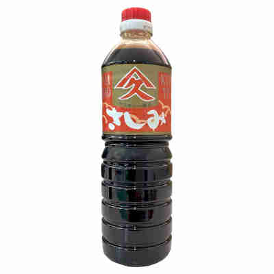 【1ケース】濃口さしみ醤油 久保醸造 1L ペット 12本入|ショップダイヘイ店