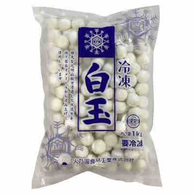 【1ケース】冷凍 白玉 業務用 火乃国 1kg 10袋入