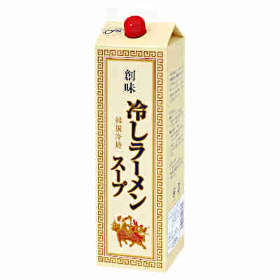 【1ケース】冷しラーメンスープ　業務用　創味食品　1.8L　パック　6本入