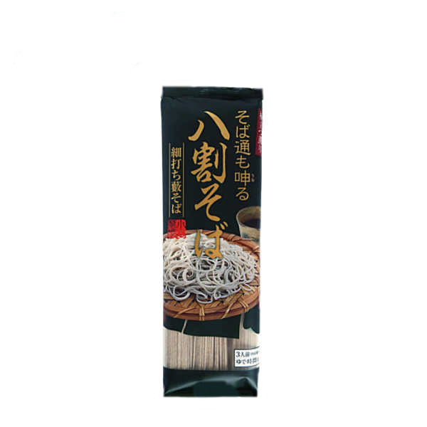 【1ケース】そば通も呻る　八割そば　小山製麺　240g　20個