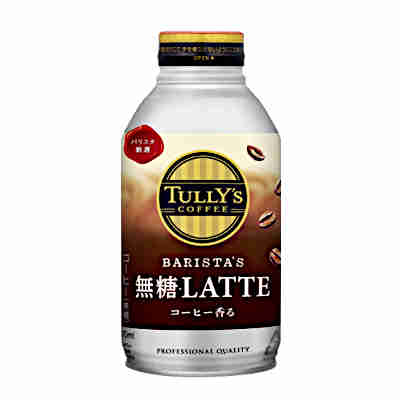 【2ケース】タリーズコーヒー　無糖ラテ　バリスタズ　伊藤園　370ml　缶　24本入&times;2｜ショップダイヘイ店