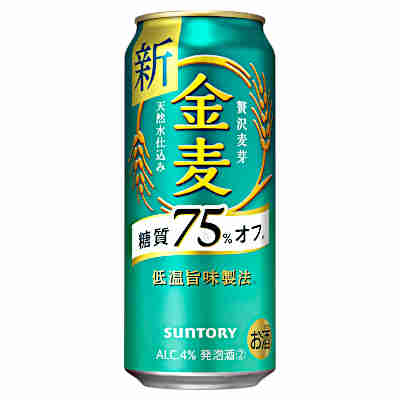楽天市場】サントリー 金麦 糖質75％オフ500缶 1ケース 24