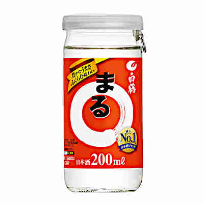 【1ケース】白鶴 まるカップ 白鶴酒造 200ml 瓶 30本入