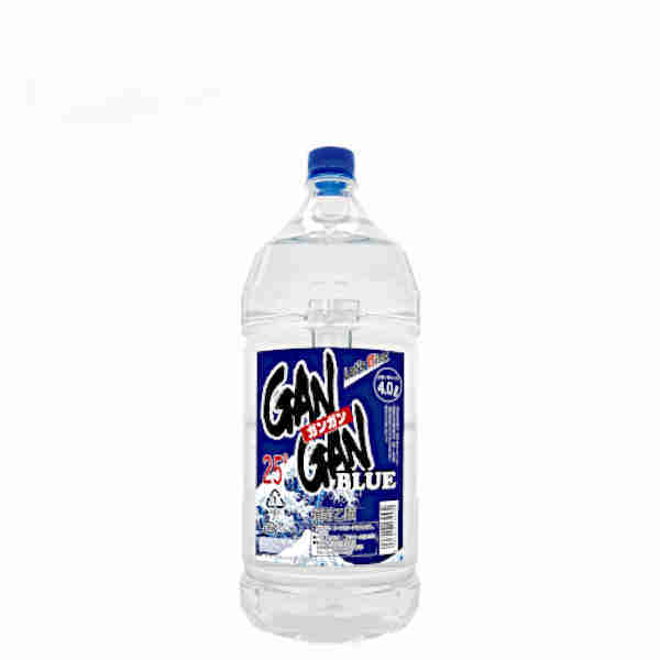 【1ケース】ガンガンブルー 乙類焼酎 都城酒造 4L ペット 4本入｜問屋ダイヘイ支店