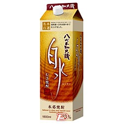 【1ケース】白水 麦 25度 メルシャン 1.8L(1800ml) パック 6本入