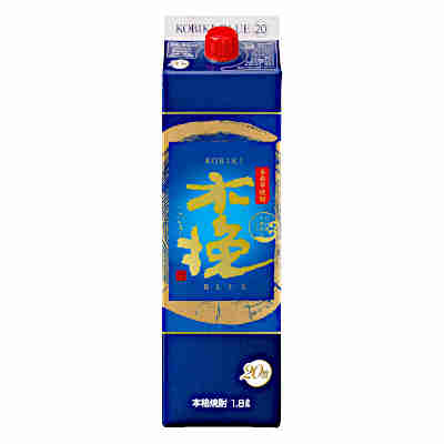 【1ケース】薩摩木挽 ブルーパック アルコール 20度 芋 雲海酒造 1.8L パック 6本入