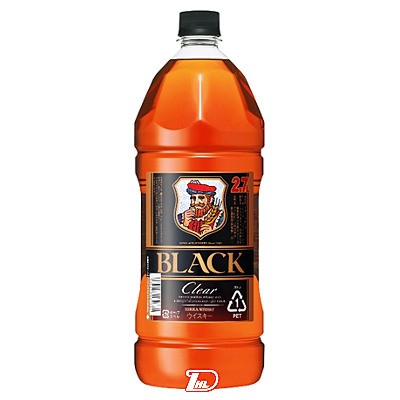 【１ケース】ブラックニッカ　クリアブレンド　37度　アサヒ　2.7L(2700ml)　6本入