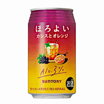 【2ケース】ほろよい　カシスとオレンジ　サントリー　350ml缶　24本入×2