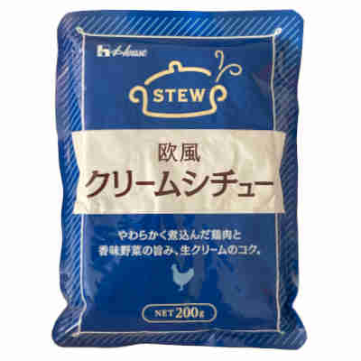 【1ケース】欧風クリームシチュー ハウス 200g パウチ 30袋入 7,334円