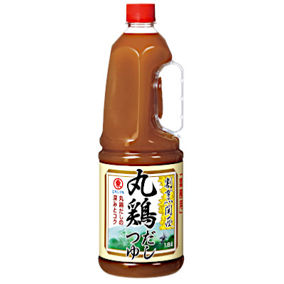 【1ケース】割烹関西丸鶏だしつゆ ヒガシマル 1.8L ペット 6本入
