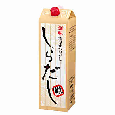 【1ケース】しらだし 業務用 創味食品 1.8L パック 6本入
