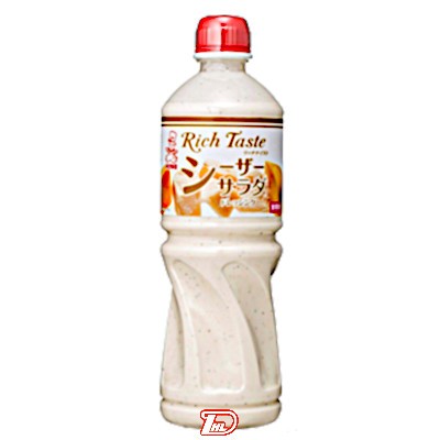 【1ケース】リッチテイストシーザードレッシング　ケンコー　1L　9本入