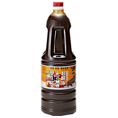 【楽天市場】【1ケース】タカワ お好み たこ焼ソース 和泉食品 1.8L ペット 6本入：問屋ダイヘイ楽天市場支店