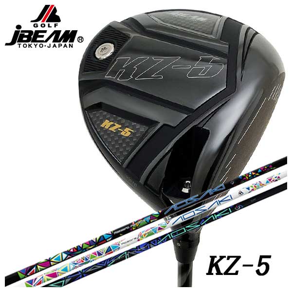 【全品ポイント5倍!7/19 20:00~7/26 1:59】JBEAM Jビーム KZ-5 ドライバーThreering(スリリング)アオサキ・アケボノ シャフト|第一ゴルフ カスタムクラブ専門店