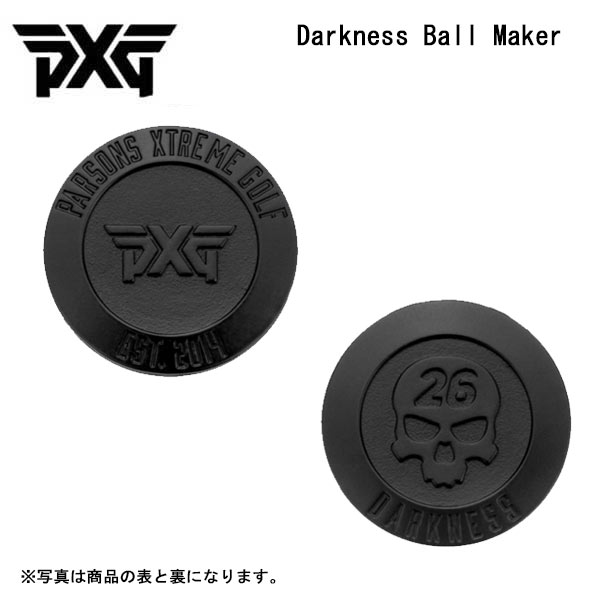 楽天市場 Pxg ダークネス ボールマーカーdarkness Ball Marker ネコポス対応 第一ゴルフ カスタムクラブ専門店