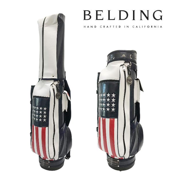 楽天市場 ベルディング ゴルフ キャディバッグブッシュワーカー アメリカンフラッグ8 5型 Hbcb belding Bushwhacker American Flag 第一ゴルフ カスタムクラブ専門店