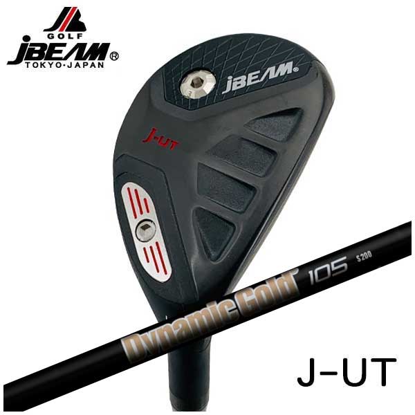 【特注カスタムクラブ】JBEAM J-UT ユーティリティトゥルーテンパーダイナミックゴールド105 ONYX BLACK シャフト