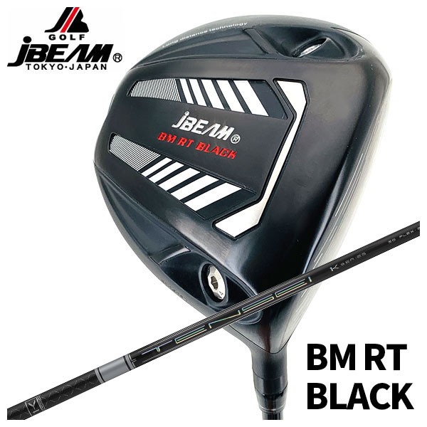 【特注カスタムクラブ】 JBEAM Jビーム BM RT BLACK ドライバー 三菱ケミカル TENSEI Pro ホワイト White 1K シャフト 【左用有り】