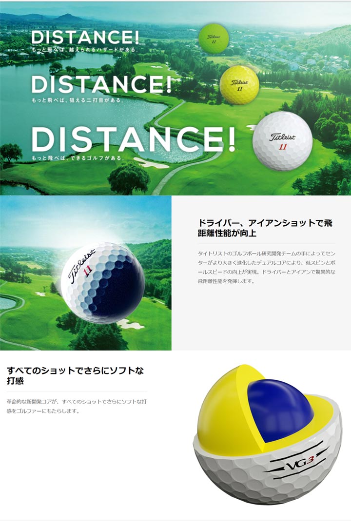 2ダースセット タイトリスト Vg3 ゴルフボール 1ダース 12球 Titleist あす楽 Lojascarrossel Com Br