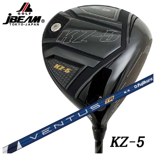【全品ポイント5倍！7/19 20:00～7/26 1:59】JBEAM Jビーム KZ-5 ドライバー藤倉(Fujikura フジクラ)ヴェンタス VENTUS TR BLUE シャフト｜第一ゴルフ　カスタムクラブ専門店