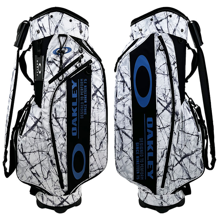 発売モデル オークリー OAKLEYBG Golf Bag 13.0 WHITE STORM PRINTキャディバッグ 9.5型 47インチ対応 921568JP 10K ゴルフ www.smartpipe.com.br