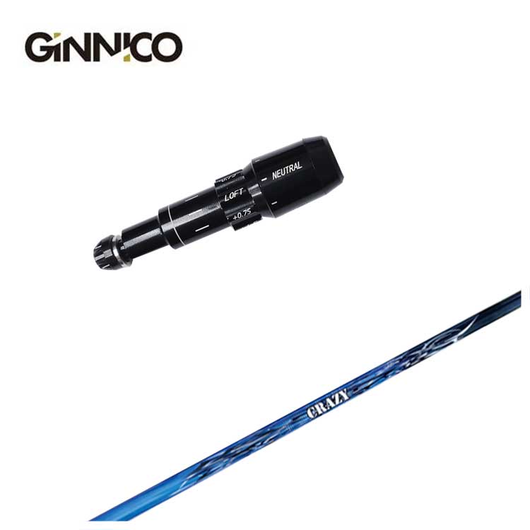 【百貨店大売り出し！全品10倍！ 6/4 20:00 - 6/11 01:59まで】GINNICO ジニコ 捩り付き添い人 シャフトロイヤルシューター Royal Shooterクレイジー CRAZY １番ウッド用