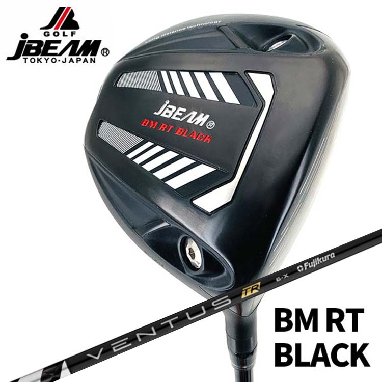 【特注カスタムクラブ】 JBEAM（Jビーム） BM RT BLACK ドライバー 藤倉(Fujikura フジクラ) ベンタス TR ブラック VENTUS TR BLACK シャフト