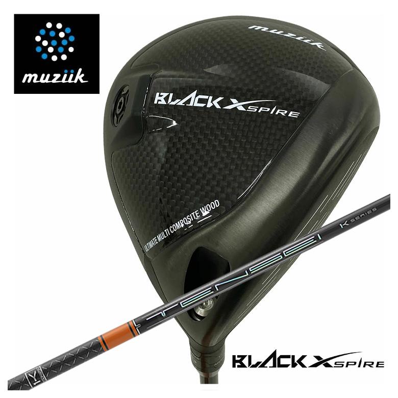【全品ポイント5倍!7/19 20:00~7/26 1:59】muziik ムジーク BLACK XSPIRE ブラックエクスパイヤー ドライバー三菱ケミカルテンセイプロ オレンジ 1kTENSEI Pro Orange 1k シャフト【日本正規品】|第一ゴルフ カスタムクラブ専門店