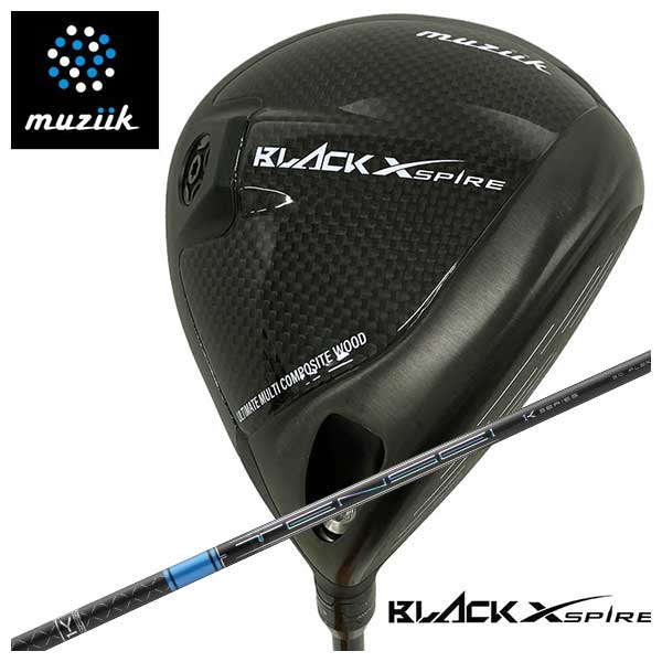 【全品ポイント5倍!7/19 20:00~7/26 1:59】muziik ムジーク BLACK XSPIRE ブラックエクスパイヤー ドライバー三菱ケミカル テンセイブルーTENSEI Pro Blue 1K シリーズ シャフト【日本正規品】|第一ゴルフ カスタムクラブ専門店