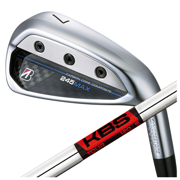 【第一ゴルフオリジナル】ブリヂストン ゴルフ 245MAX アイアンKBS TOUR LITE ツアーライト シャフト2024 BRIDGESTONE GOLF【番手本数選択式】|第一ゴルフ カスタムクラブ専門店