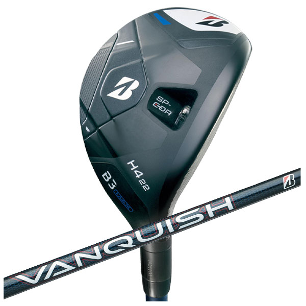 【全品ポイント5倍！4/4 20:00-4/10 1:59まで】 ブリヂストン ゴルフ B3 MAX HY ユーティリティ VANQUISH BSh for MAX カーボンシャフト 2024 BRIDGESTONE GOLF【日本正規品】