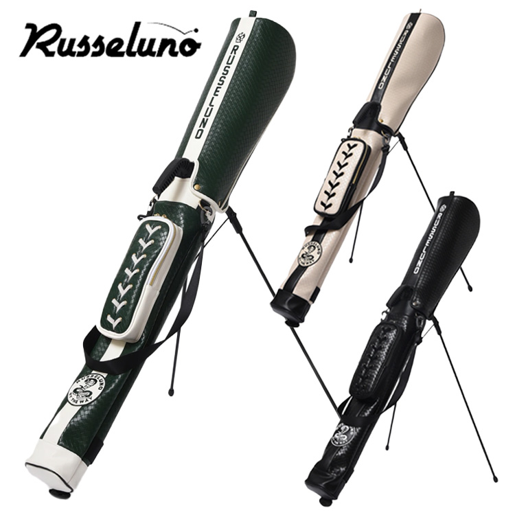 Russeluno/ラッセルノ ゴルフ スタンド式キャディバッグ 【カモ】新品 楽天市場】ラッセルノゴルフ Russelunoスタンドキャディバッグ