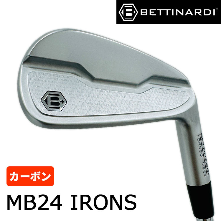 【百貨店大売り出し！全品10倍！ 6/4 20:00 - 6/11 01:59まで】BETTINARDI（ベティナルディ） MB24 アイアン【炭素】
