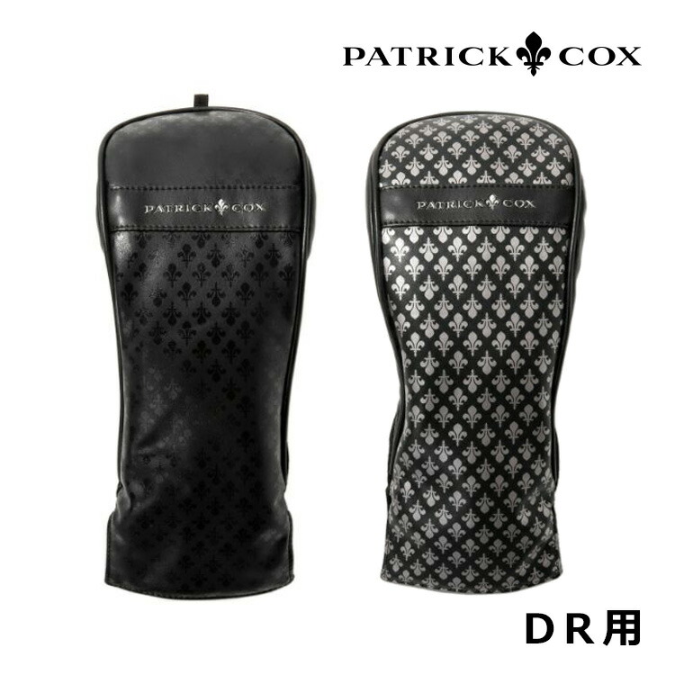 パトリックコックス キングス ゴルフ ドライバー用 DR ヘッドカバー（460cc対応） PATRICK COX GOLF PXMG4FH1