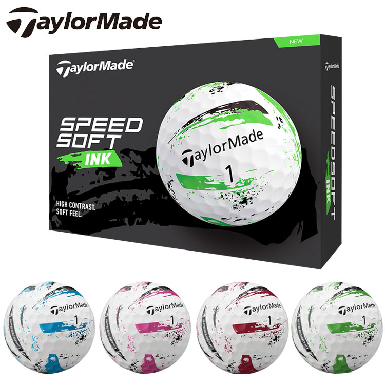 TaylorMade SPEED SOFT INKゴルフボール 2ダース 未使用 TaylorMade Speed Soft Golf Balls 12pk, Ink Blue - Walmart.com