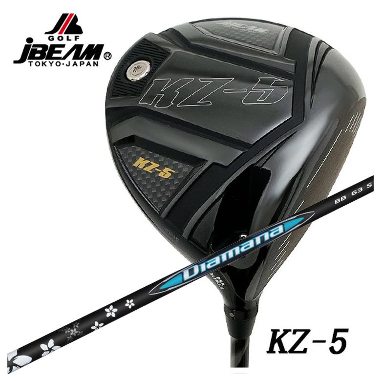 【全品ポイント5倍！7/19 20:00～7/26 1:59】JBEAM（Jビーム）KZ-5 ドライバー三菱ケミカルディアマナBB シャフト｜第一ゴルフ　カスタムクラブ専門店