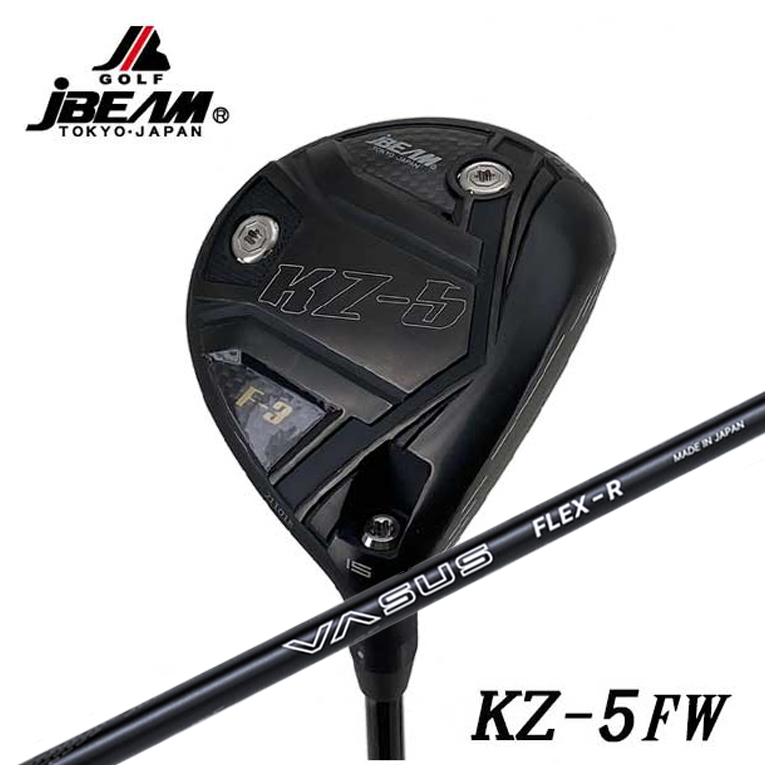 【全品ポイント5倍！4/4 20:00-4/10 1:59まで】 【特注カスタムクラブ】 JBEAM Jビーム KZ-5 フェアウェイウッド クレイジー(CRAZY) VASUS ヴァーサス
