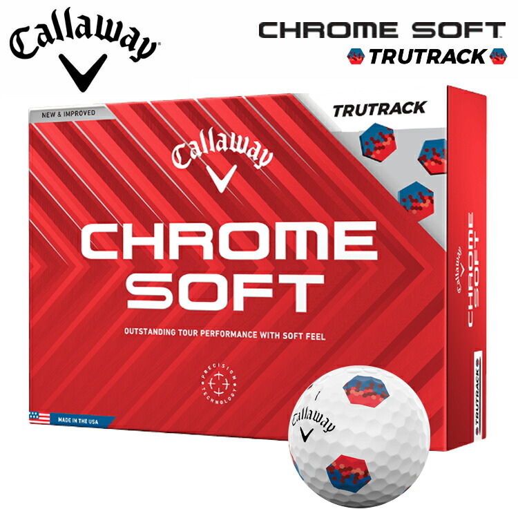 楽天市場】キャロウェイ クロムソフト ボール ホワイト 1ダース(12球