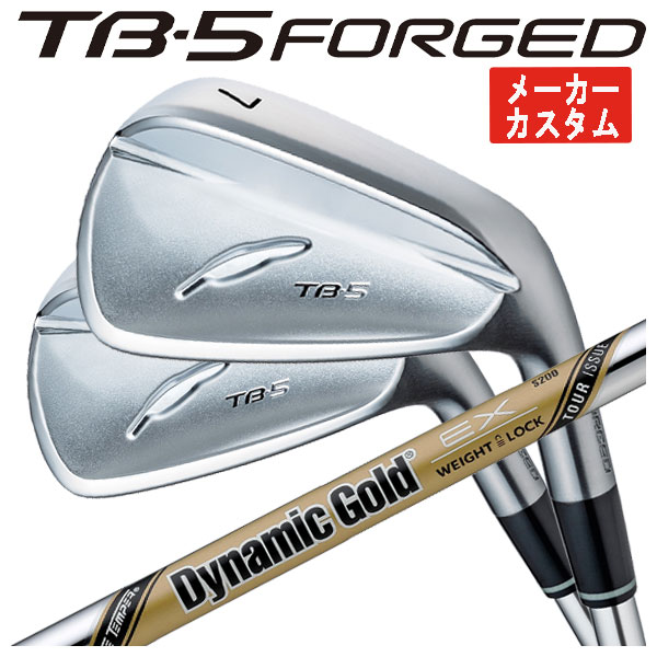 【単品価格・メーカーカスタム】 フォーティーン TB5 フォージド アイアン ダイナミックゴールド EX ツアーイシュー シャフト TB-5 FORGED 日本正規品 2025 【本数選択式】
