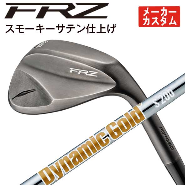 【百貨店大売り出し！全品10倍！ 6/4 20:00 - 6/11 01:59まで】【製造会社カスタム】フォーティーン FRZ ウェッジ スモーキーサテン完成ダイナミックゴールド HT（ヒートトランスファー）矢がらFOURTEEN