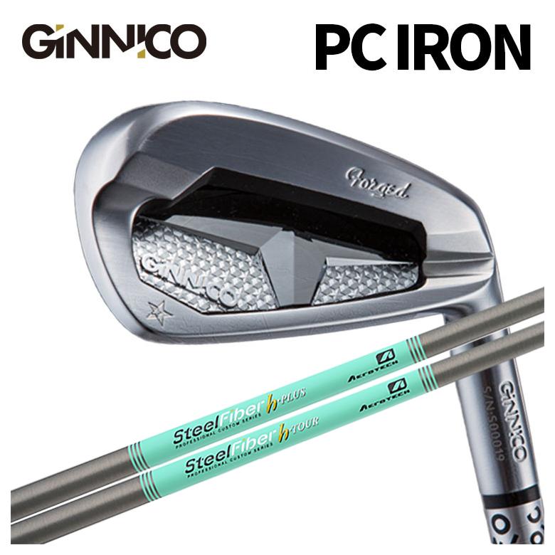 【全品ポイント5倍！5/2 00:00 - 5/6 23:59まで】GINNICO ジニコPC IRON アイアンスチールファイバー Hシリーズh-PLUS/h-TOUR シャフト