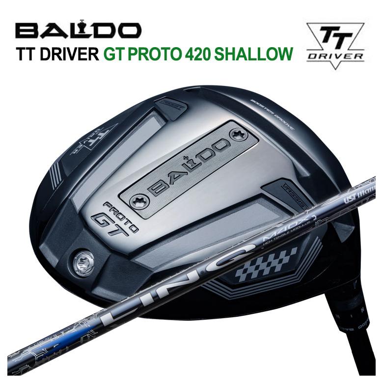バルド BALDOTT １番ウッド GT PROTO 420 SHALLOWUSTマミヤ LIN-Q BLUE EX【繋がり】立て坑
