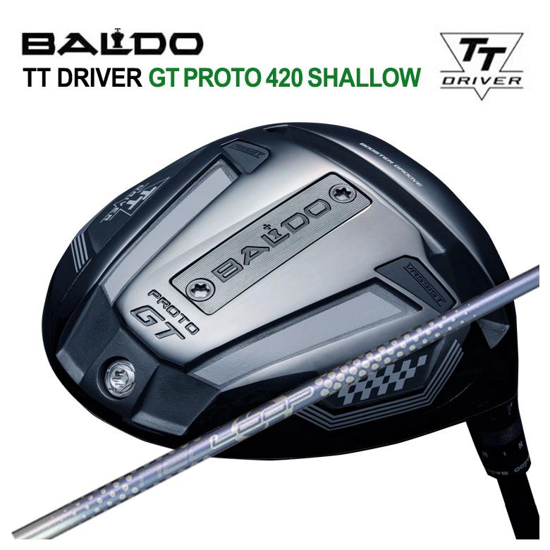【カスタムクラブ】 バルド BALDO TT ドライバー GT PROTO 420 SHALLOW シンカグラファイト ネオ・ループ　バブルライトEV シャフト NEO LOOP BubbleLight :: EV