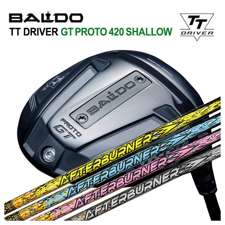 【カスタムクラブ】 バルド BALDO TT ドライバー GT PROTO 420 SHALLOW TRPX(ティーアールピーエックス) アフターバーナー AFTERBURNER AB301・401・501 シャフト