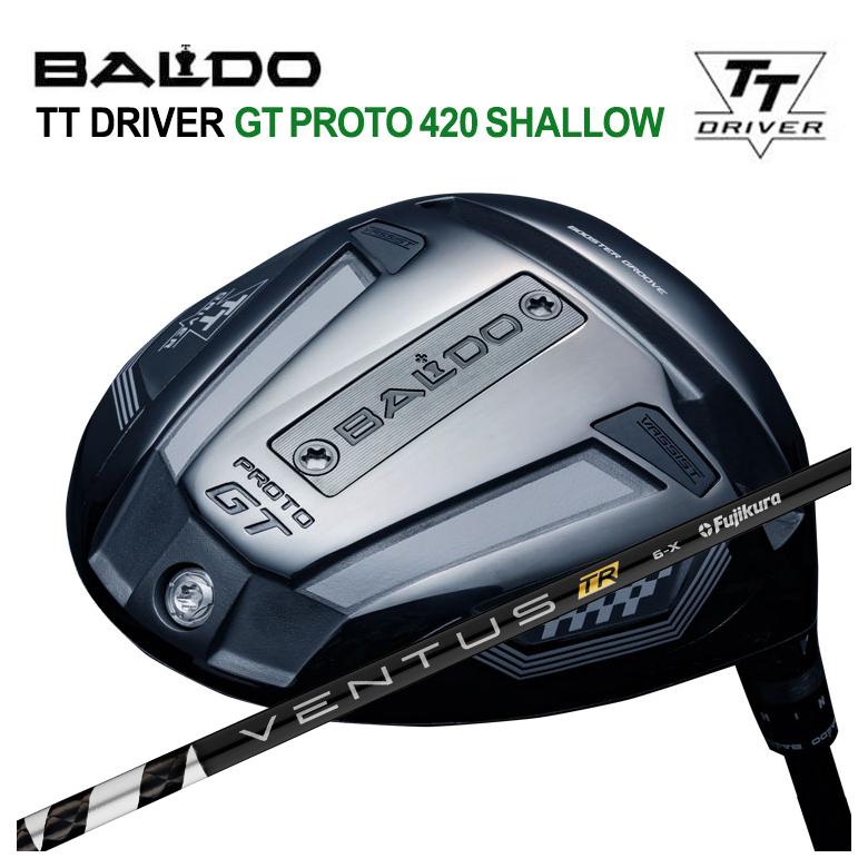 【百貨店大売り出し！全品10倍！ 6/4 20:00 - 6/11 01:59まで】バルド BALDOTT １番ウッド GT PROTO 420 SHALLOW藤倉 フジクラベンタス TR 黒いことVENTUS TR BLACK 立て坑