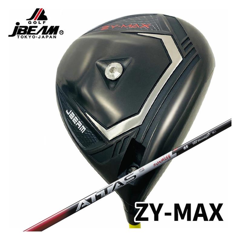 【カスタムクラブ】 JBEAM ZY-MAX ドライバー USTマミヤ ATTAS RX SUNRISE RED アッタス RX サンライズ レッド シャフト