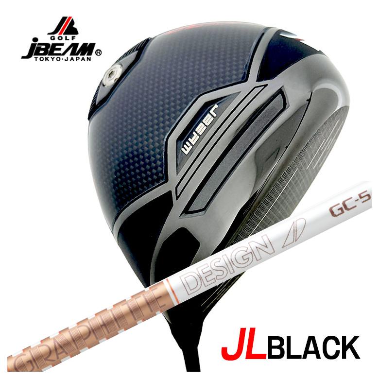 【全品ポイント5倍！7/19 20:00～7/26 1:59】JBEAM（Jビーム）JL BLACK ジェイエルブラック ドライバーグラファイトデザインツアーAD GCシャフト｜第一ゴルフ　カスタムクラブ専門店 60,984円
