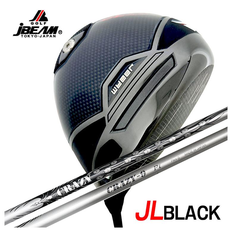 【全品ポイント5倍！4/4 20:00-4/10 1:59まで】 JBEAM（Jビーム） JL BLACK ジェイエルブラック ドライバー クレイジー(CRAZY) CRAZY-9 PTシャフト