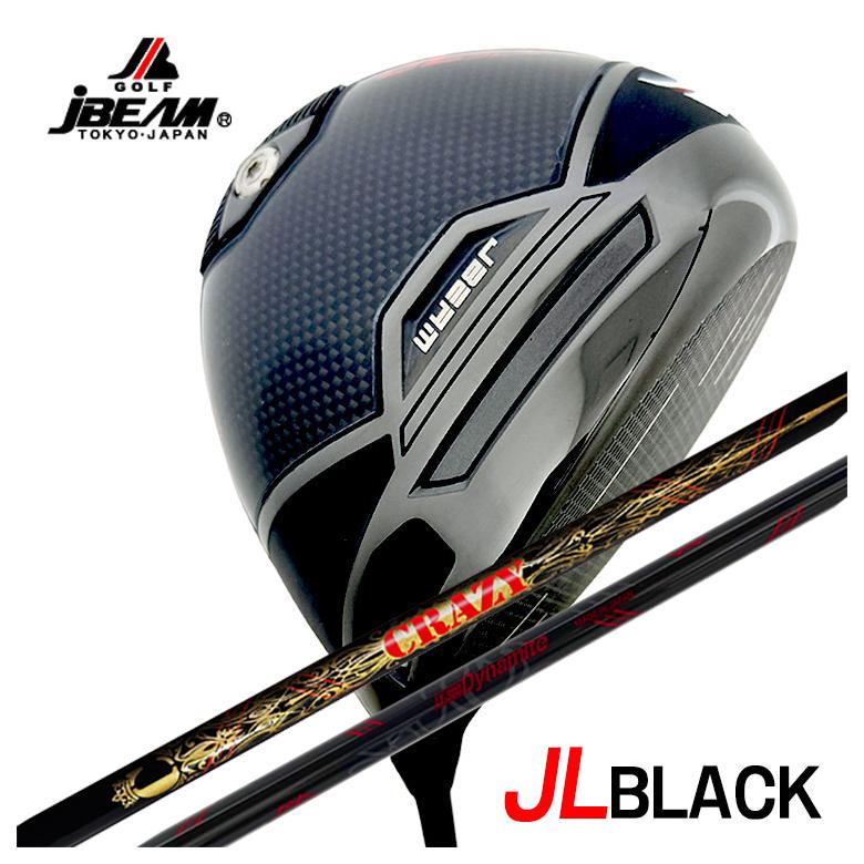 【全品ポイント5倍！4/4 20:00-4/10 1:59まで】 JBEAM（Jビーム） JL BLACK ジェイエルブラック ドライバー クレイジー(CRAZY) LY-300 ダイナマイト シャフト