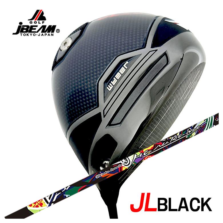 【全品ポイント5倍！4/4 20:00-4/10 1:59まで】 JBEAM（Jビーム） JL BLACK ジェイエルブラック ドライバー Threering（スリリング） ハルカナ HARUKANA 2ndバージョン シャフト